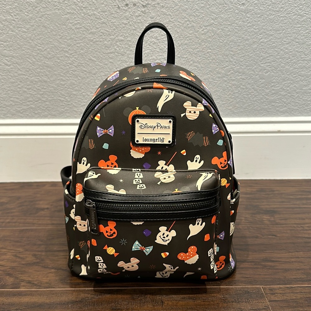 Disney Parks Halloween Snacks Loungefly Mini Backpack